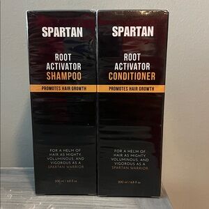 Spartan Root Activator Shampoo and Conditioner Set
